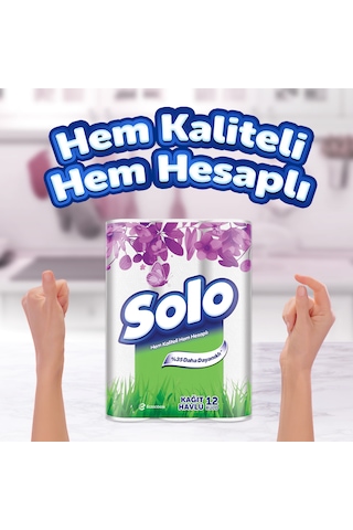 Solo Kağıt Havlu 12'li