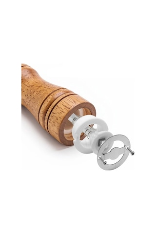 Ahşap Baharat Tuz Öğütücü Değirmen Tuzluk Baharatlık 21 Cm Tek Ad