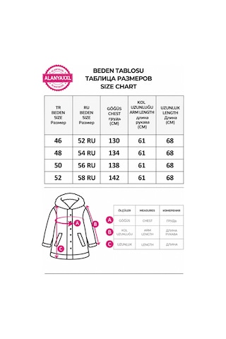 B-one Büyük Beden Kapitone Dokulu Kuşgözü Detaylı Fermuarlı Cepli Kadın Ceket Pembe