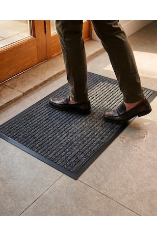Xt Nem Ve Toz Alıcı Gri Dış Kapı Paspası 120x180