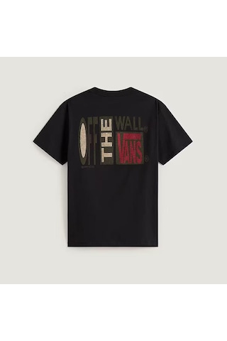 Vans Stretch Stack Crackle Erkek Tişört C-van000sweblkblk Siyah