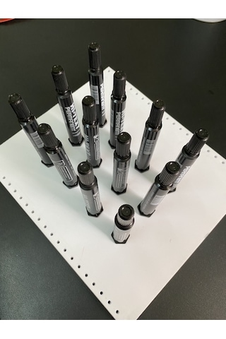 HI-TEXT 830PC MARKER KALEM 12Lİ KUTU Siyah