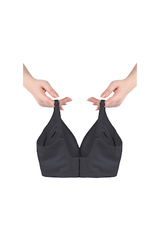 Balensiz Görünmez Fitilli Kaşkorse Çıkarılabilir Pedli Dikişsiz Sütyen 80645 Siyah