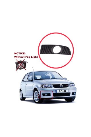 Vw Polo 3 6n2 1999-2001 Makyajlı İçin Ön Sağ Sis Far Çerçevesi