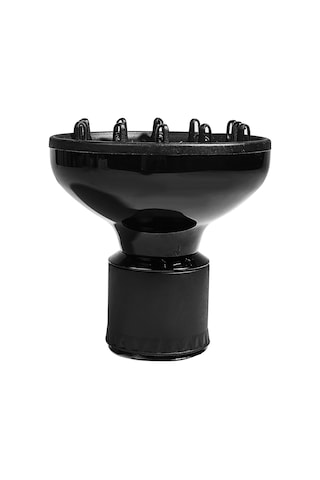 Wezone Saç Kurutma Makinesi Diffüzyoru - Dalgıç Ve Kıvırcık Saçlar İçin Isı Dağıtıcı - Siyah Saç Stili Ataşmanı