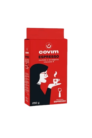 Covim Espresso Coffee 250 Gr Öğütülmüş Covim Espresso Coffee 250 Gr Öğütülmüş