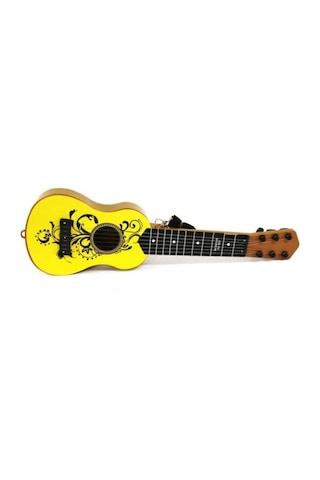 Ispanyol Gitar Sarı Renk Müzik Aleti