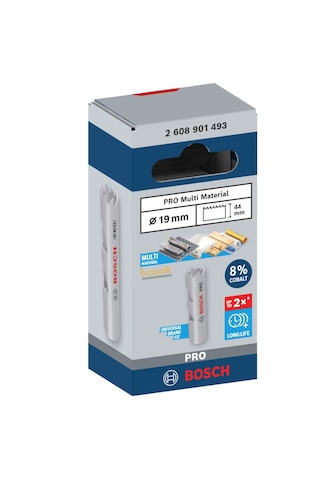 Bosch Pro 19 Mm Multi Vidalı Bi-metal Panç 2608901493
