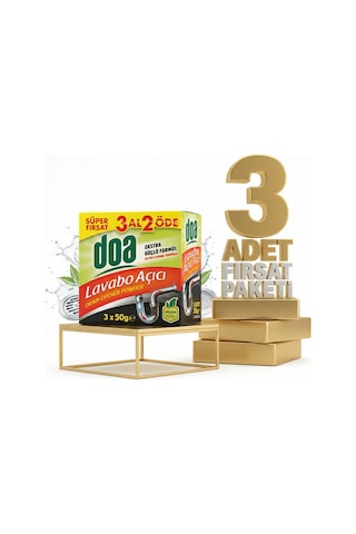 Doa Toz Lavabo Açıcı X3