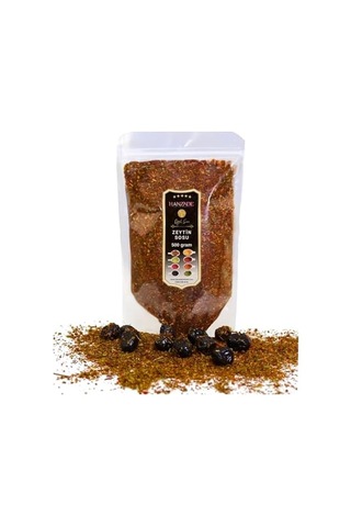 Hanzade Bitkisel Zeytin Ve Zeytinyağı Çeşnisi 250 Gr Sosu Harcı Baharatı Kahvaltılık Açık Bej