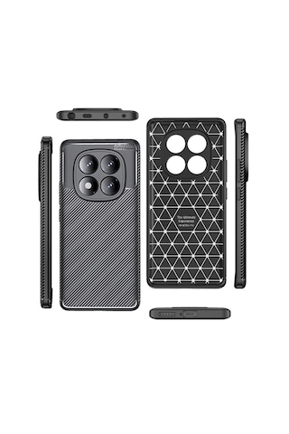 Xiaomi Redmi Note 14 Pro 4g Kılıf Zore Negro Zırhlı Silikon Kapak