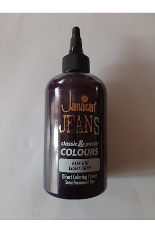 Jamaican Jeans Colour Saç Boyası 595 Açık Gri 250Ml.