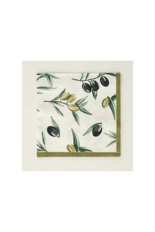 Bella Maison Olive 40'lı Kağıt Peçete 33x33 Cm