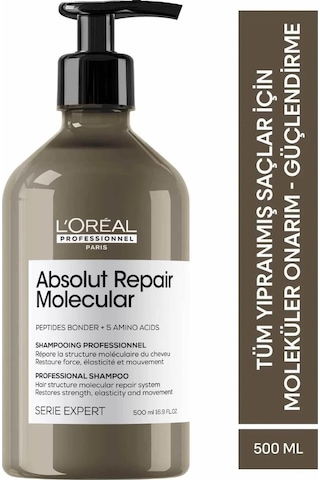 L'oreal Professionnel Serie Expert Absolut Repair Molecular Arındırıcı Şampuan 500 ML
