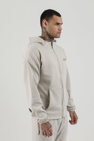 Air Life Tam Boy Fermuarlı Erkek Kapüşonlu Sw 180010 Taş