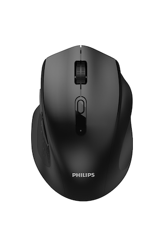 Philips Spk7547b Dual Mod Bluetooth Ve 2.4g Kablosuz Ergonomik Sessiz Mouse 4000 Dpı Siyah Spk7547b