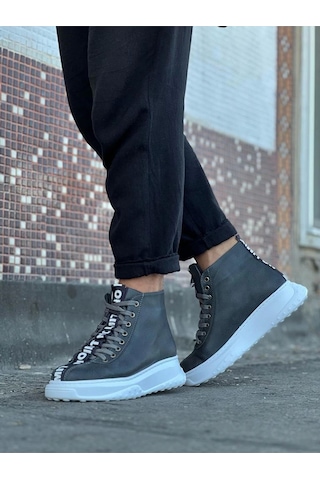 Wagoon Wg03 Gri Erkek Yarım Bilek Bot Çok Renkli
