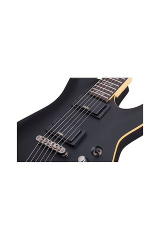 Schecter Demon-6 Lh Solak Elektro Gitar (Mat Siyah)