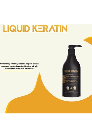 Onarıcı Saf Keratin Saç Bakım Serumu 500ml