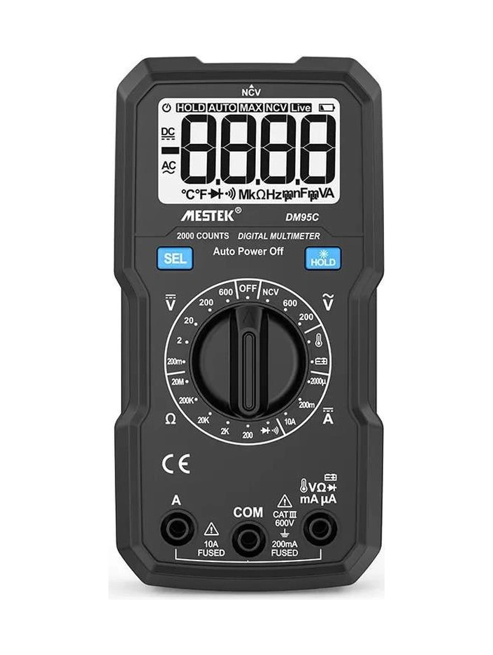 Mestek Dm95c Manuel Dijital Multimetre