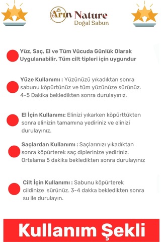 Sabun %100 Doğal Güzel Kokulu El Yüz Saç Cilt Vücut Orijinal Eşek Sütlü Sabunu 120g - 2 Adet Karışık