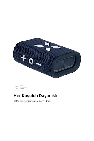 Xenon Smart Kablosuz Bluetooth Hoparlör Rgb Işıklı 5w Tws Ipx7 Su Geçirmez Ses Bombası X6703