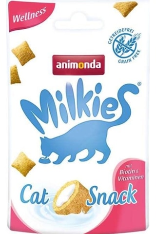 Animonda Milkies Wellnes Mit Biotin & Vitamin Tahılsız Kedi Ödülü 30 G