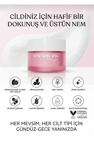 Cream Co. Moisture Bomb Moisturizer 50 ML