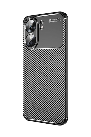 Xiaomi Poco C65 İle Uyumlu Kılıf Focus Karbon Tasarım Telefon Kılıfı Kapak