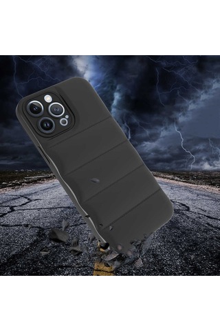 Zeyline Apple Uyumlu iPhone 12 Pro Zore Kasis Kapak-kırmızı