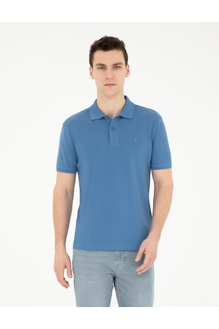 Pierre Cardin Erkek Koyu Mavi Tişört Basic 50280754-vr032