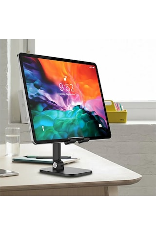 Yifomall Katlanabilir Telefon Ve Tablet Tutucu - 4 Ayarlanabilir Açı, Kaymaz Taban, Seyahat Ve Ev Kullanımı İçin İdeal