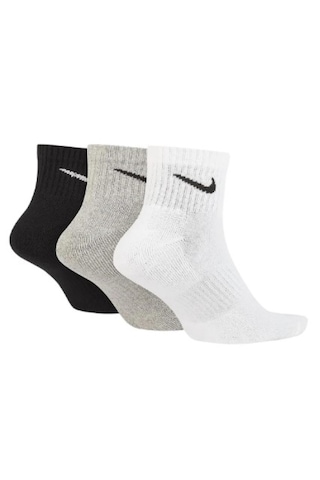 Nike Unisex Spor Çorap - Everyday Cushioned Ankle - Sx7667-964 Çok Renkli