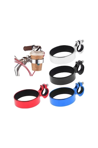 Maoyaya Alüminyum Bisiklet Bardaklık Süt Çay Kahve Siyah, Pratik Tasarım Siyah