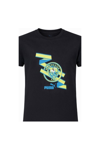 Puma Manchester Cıty Unısex Çocuk T-shırt 777779-49 Siyah