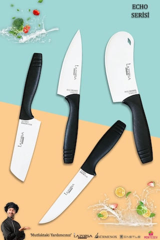 Eco Serisi Mutfak Bıçak Seti Et Ekmek Sebze Salata Pizza Börek