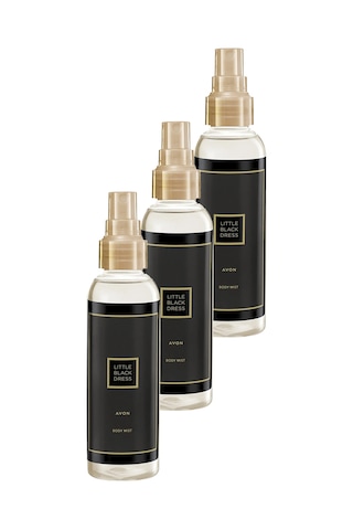 Avon Little Black Dress Kadın Vücut Spreyi 3 x 100 ML