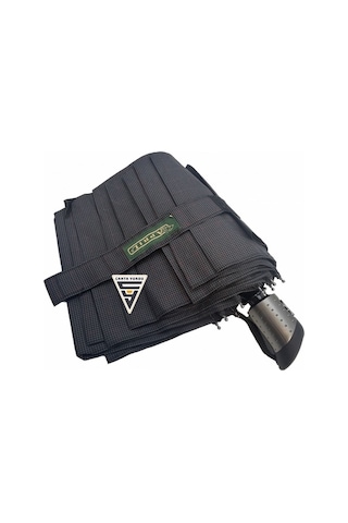 April A-216g A7 Su Geçirmez 10 Telli Tam Otomatik Şemsiye Siyah