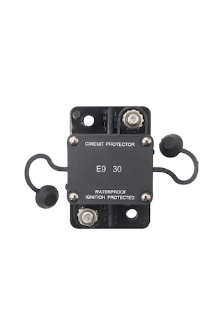 Youmex Otomotiv Ve Denizcilik İçin Ip67 Su Geçirmez 32v/30a Otomatik Resetli Sigorta