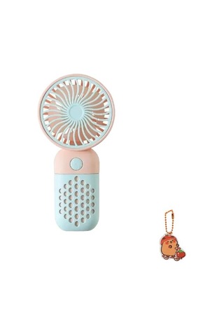 Cacaosevimli Kompakt Cep Fanı Taşınabilir Mini El Fanı Usb 5110 Pembe
