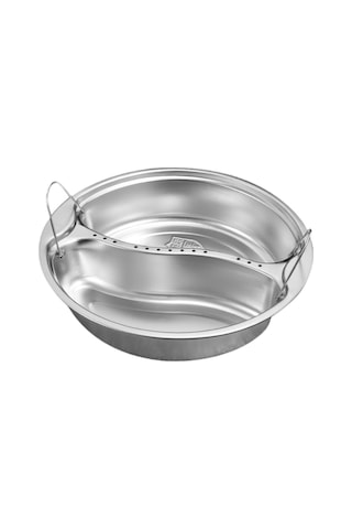 Homyl Paslanmaz Çelik Vapur Sepeti Ocak Sebze Vapuru 19.8x4.2cm