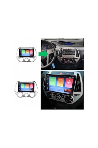 Hyundai İ20 Android Multimedya Sistemi 6-128 Myway 2013-2014 9"