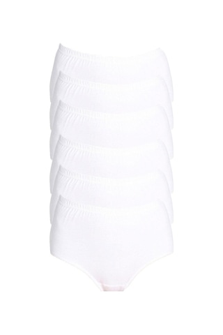 Tutku Iç Giyim Kadın Yüksek Bel Bato Külot 6'Lü Paket