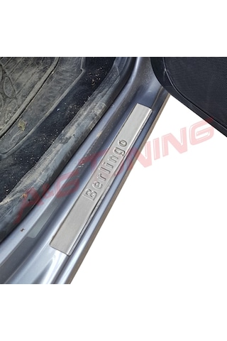 Citroen Berlingo Krom Kapı Eşiği 2008 ve Üzeri Paslanmaz Çelik N11.8084