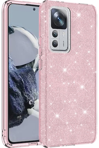 Xiaomi Mi 12T Pro Kılıf Zore Shining Simli Silikon Kılıf
