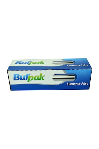 Burpak Alüminyum Folyo - 30 CM x 100 Metre - 10 Mikron - 1 Paket