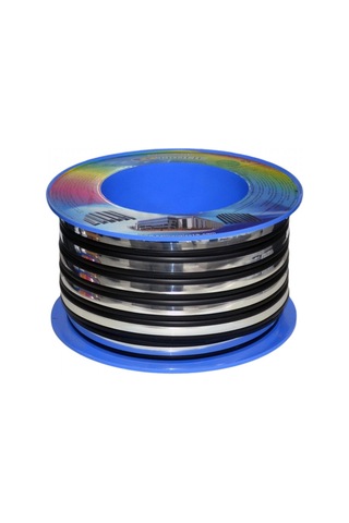 Carub Çıta Sal 16a 26 Mm X 50 Mt Oluklu Siyah Krom Br1501201