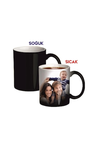 Kişiye Özel Baskılı Sihirli Kupa Bardak - Resimli Sihirli Bardak