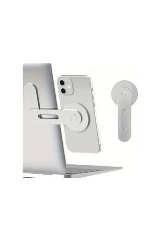 Xuweiwei Hafif Ve Taşınabilir Manyetik Telefon Tutucu Sılvery 1pc Ayarlanabilir Laptop Monitör Yan Aparatı -