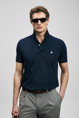 Lufian Laon Smart Erkek Polo Tişört Lacivert Lacivert 111040230100200